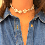 Baroque Single Strand Pearl Choker