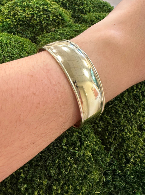 14K Yellow Gold Cuff