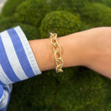 18K Yellow Gold Link Bracelet