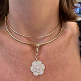 14K Yellow Gold Choker