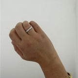JB Star Platinum 7 stone radiant cut