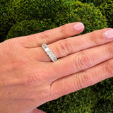 JB Star 7 Stone Platinum Radiant 
