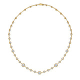 Kwiat 18K yellow gold Starry Night Bezel Diamond Choker
