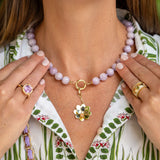 Purple Kunzite Necklace