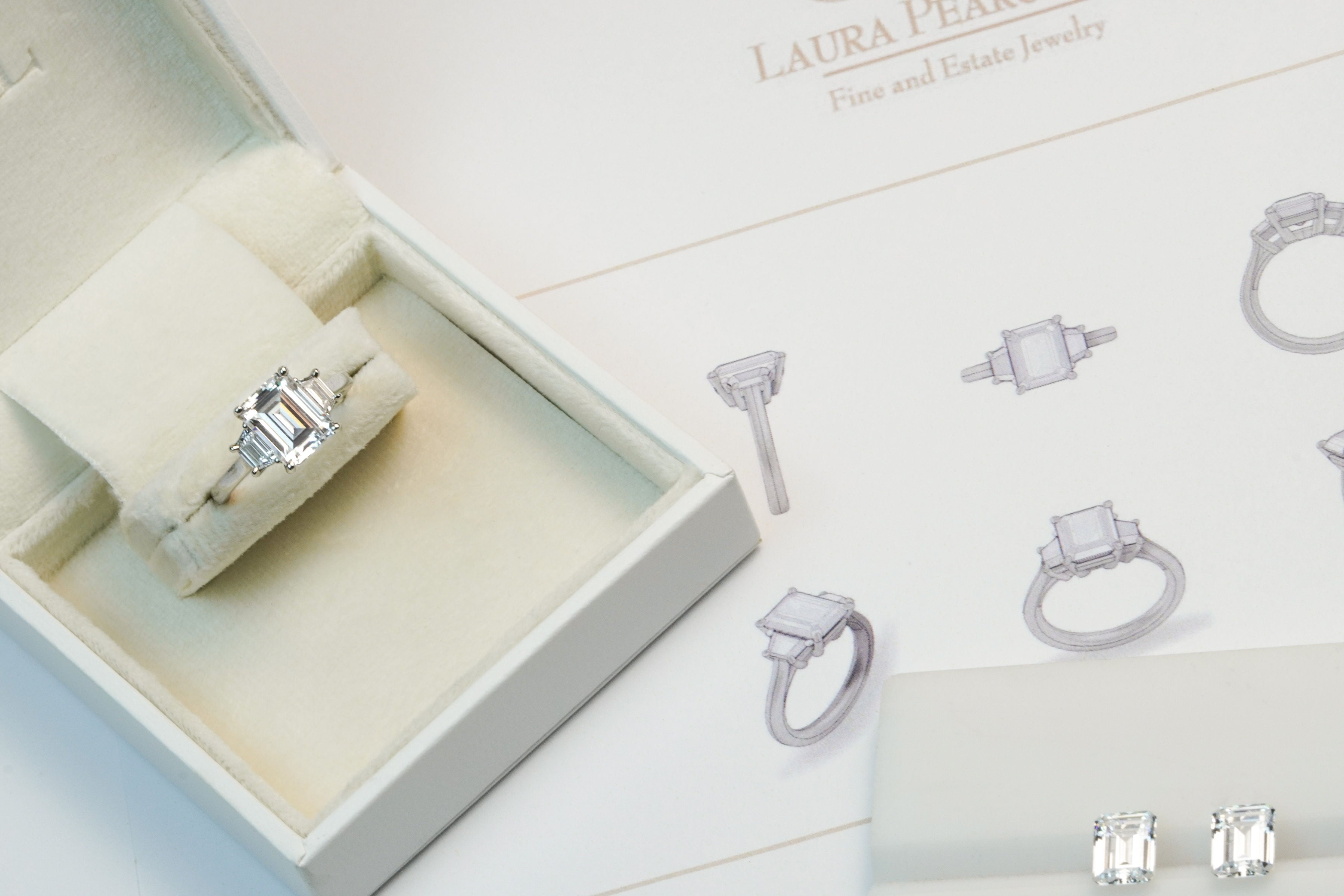 Celebrate your love with the elegance and sophistication of bridal jewelry from Laura Pearce Ltd. 