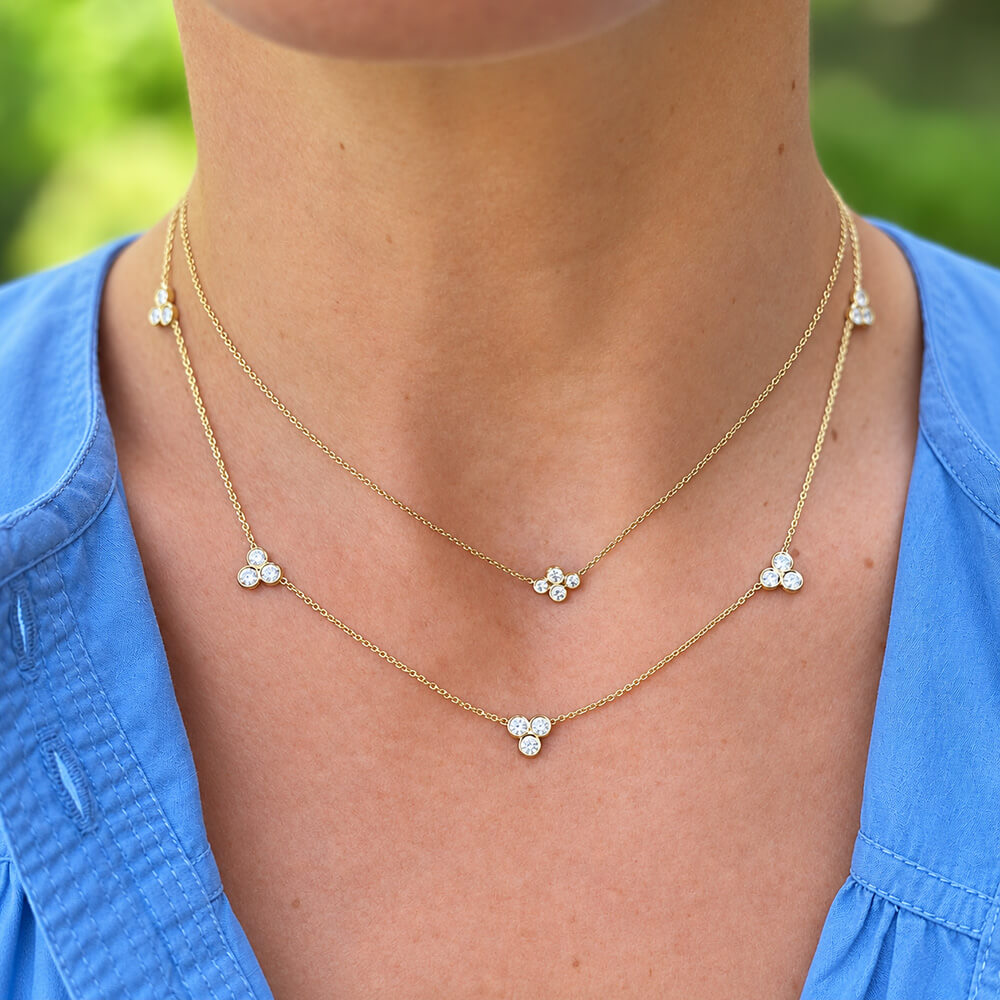 'Anderson' Diamond Necklace, 0.3 carats