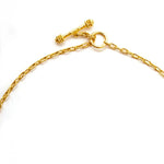 Elizabeth Locke Very Fine Gold Chain Necklace 