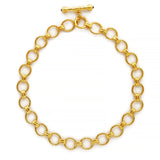 Elizabeth Locke 19K Yellow Gold Rimini Link Necklace