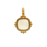 Rock Crystal 'Flat Rearing Horse' Pendant