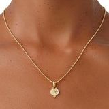 Temple St. Clair 18K Yellow Gold Mini Diamond Pendant