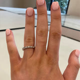 French Cut Baguette Diamond Eternity Band