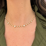 Kwiat Starry Night Diamond Bezel Choker in 18K Yellow Gold 