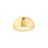 14K Yellow Gold Graduated Dome Ring