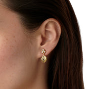 Temple St. Clair 18K Yellow Gold Arcadia Drop Earrings