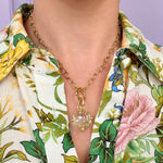 Temple St. Clair 18K Yellow Gold Cosmic Amulet with Diamonds