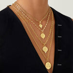 Woman wearing Temple St Clair Angel Pendants