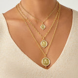 all 18k yg diamond pave angel pendants 