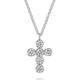 Diamond Cross Pendant Necklace