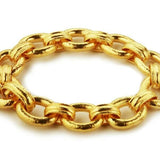 Elizabeth Locke 19K Yellow Gold "Borghese" Link Bracelet
