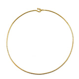 Elizabeth Locke 19K Yellow Gold Wire Necklace