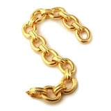 Elizabeth Locke 19K Yellow Gold "Borghese" Link Bracelet