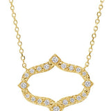 Gumuchian 18K Yellow Gold Diamond Pendant Necklace