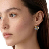 Temple St Clair Luna Flower Earrings