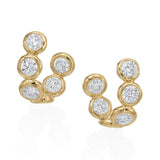 Gumuchian 18K Yellow Gold Medium Moonlight Earrings