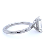 Platinum Emerald Cut Solitaire