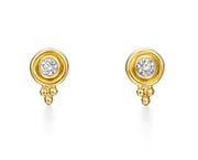 Temple St. Clair 18k Classic Diamond Earrings