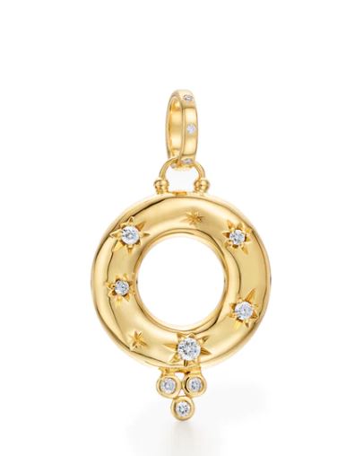 Temple St. Clair 18K Yellow Gold Small Cosmos Pendant