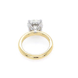 back view 18k yg and play solitaire ring 