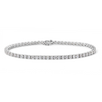 white gold diamond tennis bracelet