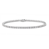 white gold diamond tennis bracelet