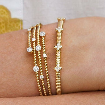Close up of Gabriel Bujukan wrap bracelet