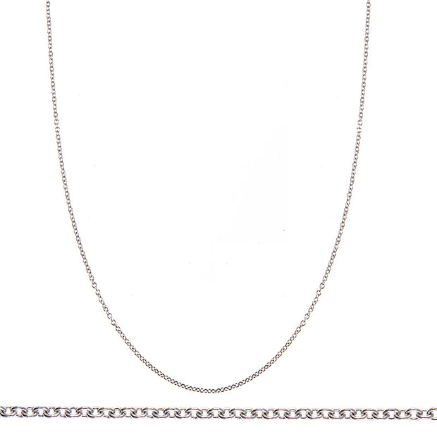 18k Yellow Gold Cable Chain Necklace