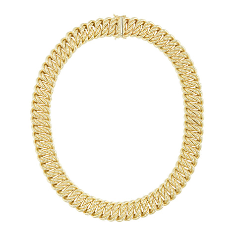 Estate 14k Yellow Gold Chain Necklace