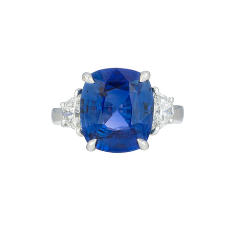 14K White Gold Diamond 7.61 Carat GIA Certified No Heat Oval Blue Sapphire  Ring For Sale at 1stDibs | costco sapphire ring, costco tanzanite ring, costco  sapphire rings