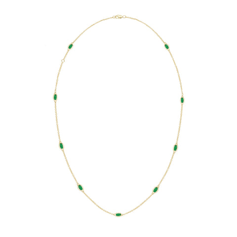 14k Yellow Gold Emerald By The Yard