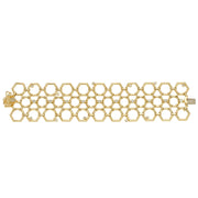 Temple St. Clair 18k Yellow Gold Beehive Link Bracelet