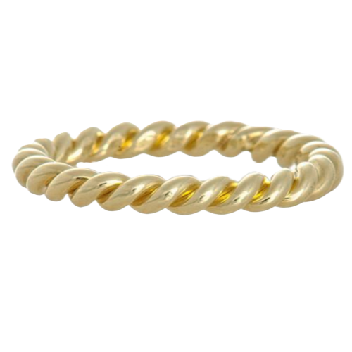 LPL Signature Collection 18k Yellow Gold Twist Band