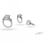 Custom Design Engagement Ring Sketch