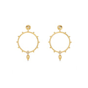 Temple St. Clair 18k Yellow Gold Diamond Round Drops