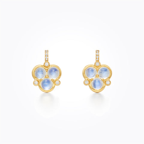 Temple St. Clair 18k Yellow Gold Blue Moonstone Drops
