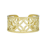 18KYellow Gold Garden Bracelet with diamonds designed by Laura Pearce