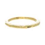 LPL Signature Collection 18 Karat Yellow Gold Hammered Band 2mm