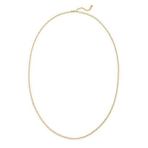 Temple St. Clair 18k Yellow Gold Extra Small Oval Chain