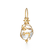 Temple St. Clair 18k Yellow Gold Vine Rock Crystal and Diamond Amulet