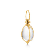 Temple St. Clair 18k Yellow Gold Classic Oval Rock Crystal Amulet