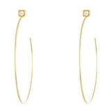 LPL Signature Collection "Perri" Hoop Earrings in 18 Karat Yellow Gold